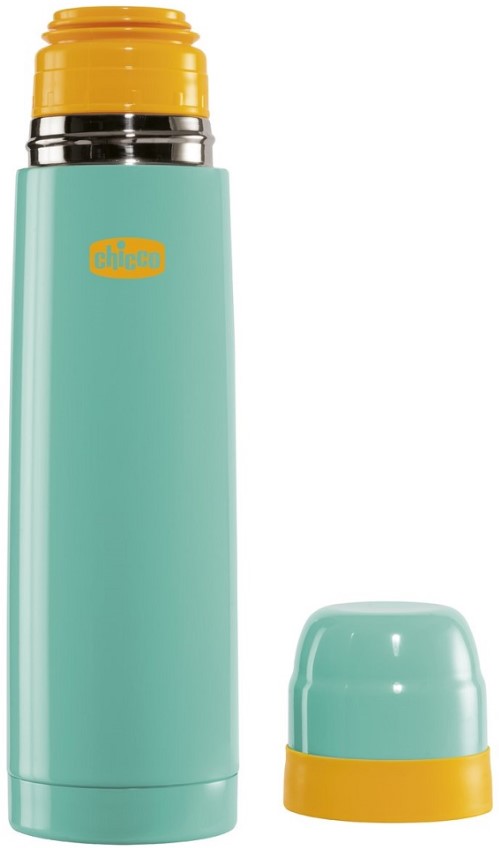 Chicco termoska na nápoje 0,5 l modrá